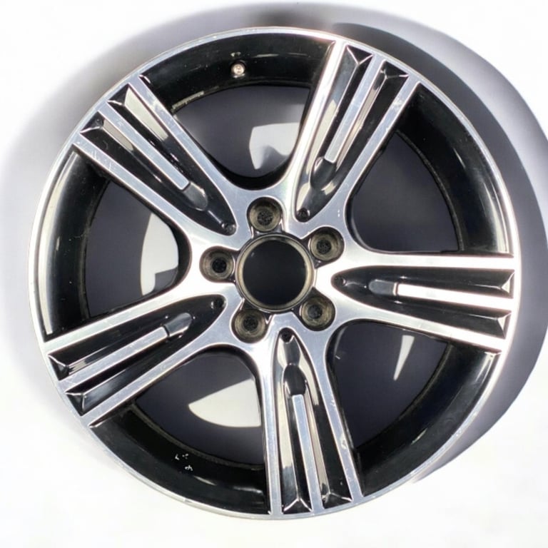 1x Alufelge 17 Zoll 8.5" 5x112 58ET Glanz Silber Mercedes-Benz W204 Rim Wheel FEL8349577697le