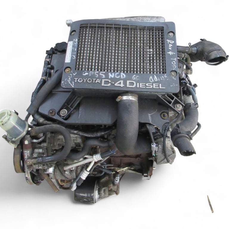 Motor Toyota I 1CD-FTV 2.0 116PS 217TKm 2000 Diesel Engine Komplett