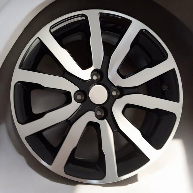 1x Alufelge 16 Zoll 7.0" 4x100 37ET Glanz Blau 40300869R Renault Rim Wheel