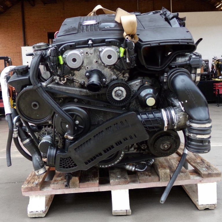 Motor Mercedes-Benz W204 271950 1.8 184PS 135kW 156TKm Benzin Engine Unkomplett