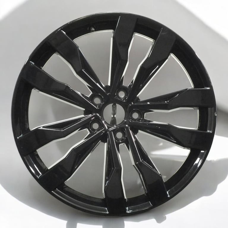 1x Alufelge 19 Zoll 8.0" 5x112 47ET Glanz Schwarz 2GA601025 VW T-Roc Rim Wheel FEL7879189392po
