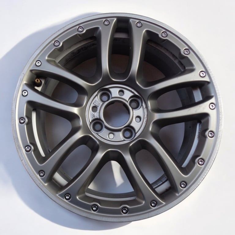 1x Alufelge 16 Zoll 6.5" 5x98 35ET Fiat Rim Wheel