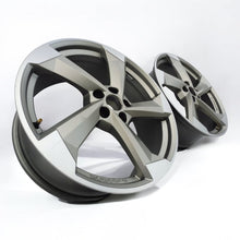 Load image into Gallery viewer, 1x Alufelge 20 Zoll 8.0" 5x112 39ET Matt Graphit 80A601025 Audi Quattro Mg FEL6408007310cf