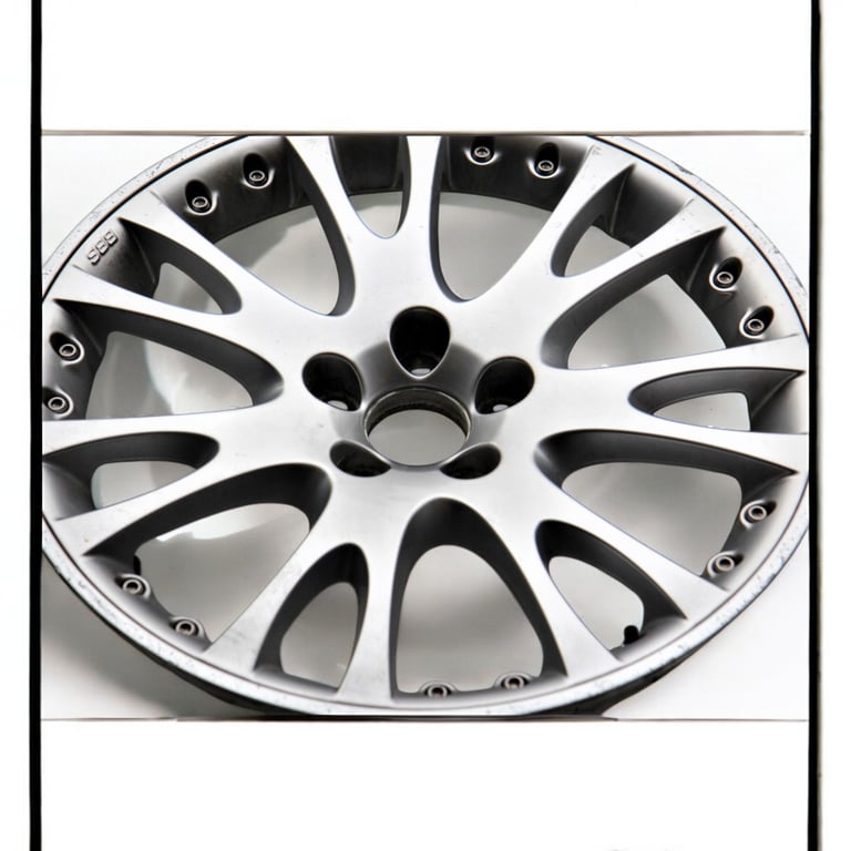 1x Alufelge 18 Zoll 8.0" 5x108 45ET Glanz Silber 30633673 Volvo C30 C70