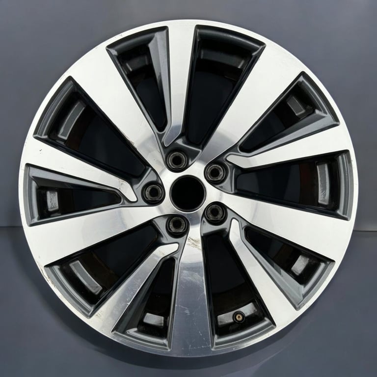 1x Alufelge 18 Zoll 7.0" 5x108 47 5ET Glanz Graphit L1TC-1007-EA Ford Puma Mg