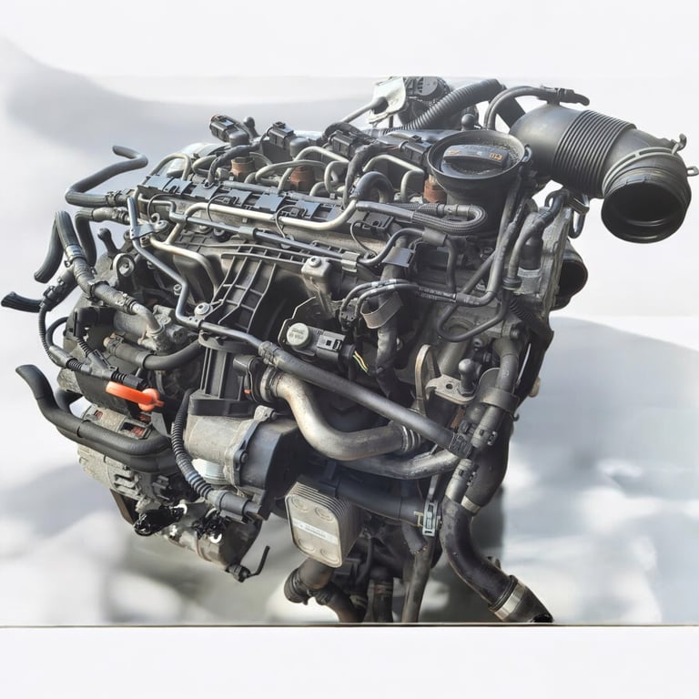 Motor VW Passat B7 Golf VI II CAY 1.6 TDI 116TKm Diesel Engine Komplett