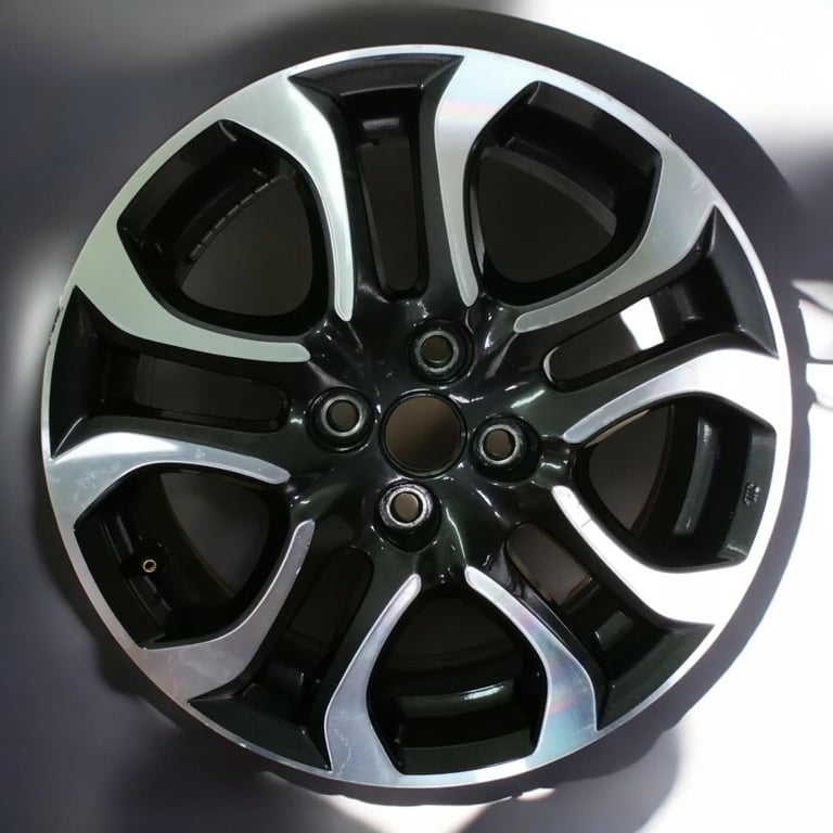 1x Alufelge 16 Zoll 5.5" 4x100 40ET Graphit 9965445560 Mazda 2 Rim Wheel