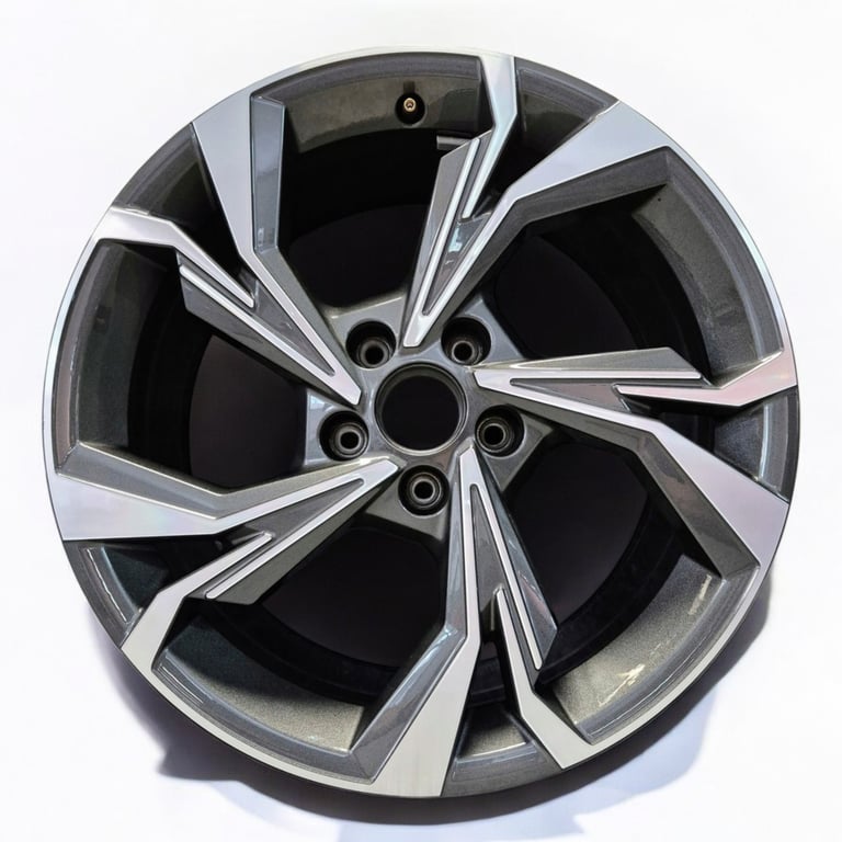 1x Alufelge 18 Zoll 8.0" 5x112 46ET Glanz Graphit 8Y0601025H Audi A3 Mg FEL6070919238cw