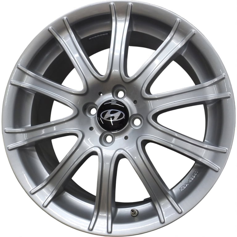 1x Alufelge 17 Zoll 7.0" 4x100 49ET 46941 OC770 Hyundai Rim Wheel