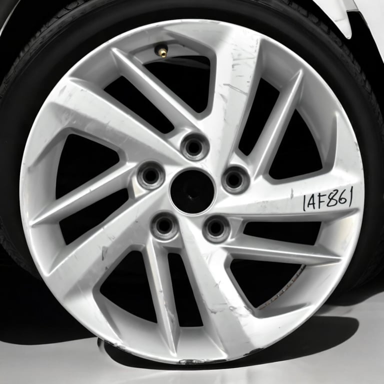 1x Alufelge 16 Zoll 6.5" 5x114.3 45ET Glanz 52910-D7120 Hyundai Tucson Rim Wheel FEL5873231163ww
