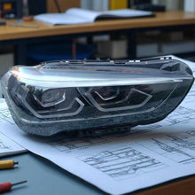 Laden Sie das Bild in den Galerie-Viewer, Frontscheinwerfer BMW X1 F48 5A01172-02 Full LED Rechts Scheinwerfer Headlight SCH1442715250wh