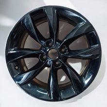 Laden Sie das Bild in den Galerie-Viewer, 1x Alufelge 16 Zoll 6.5&quot; 4x100 40ET Glanz Schwarz 13378580 Opel Rim Wheel
