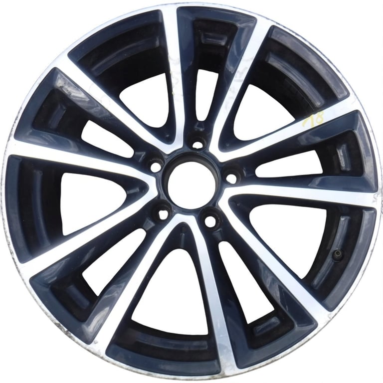 1x Alufelge 18 Zoll 7.5" 5x112 52ET A1764010700 Mercedes-Benz Rim Wheel