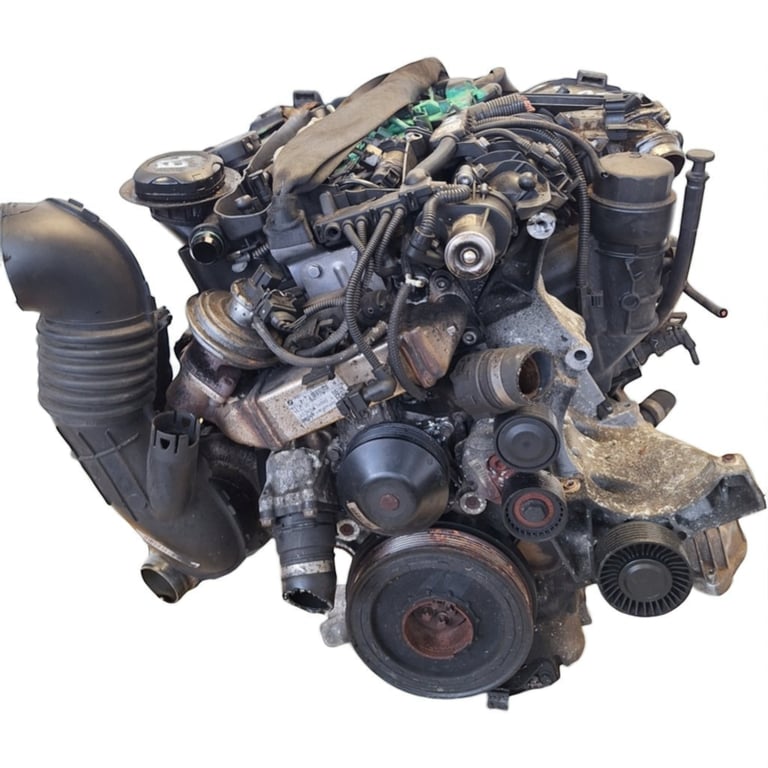 Motor BMW E60 E90 E87 N47D20A 2.0 170PS 166TKm Diesel Engine Unkomplett
