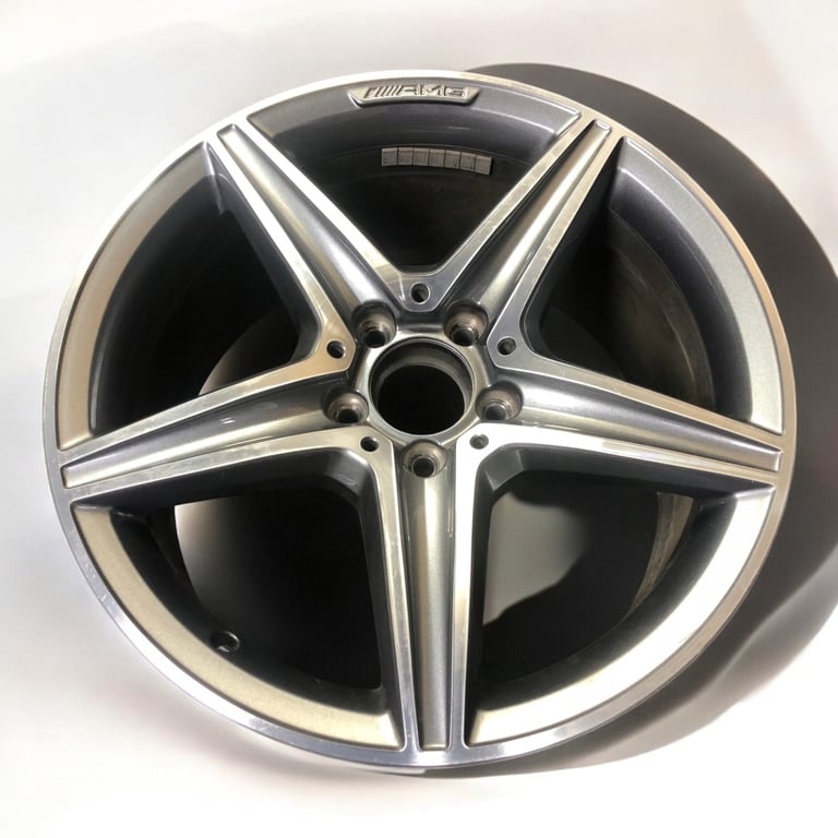 1x Alufelge 18 Zoll 9.0" 5x112 49ET Glanz Silber A2134011900 Mercedes-Benz Amg FEL4755712078ks