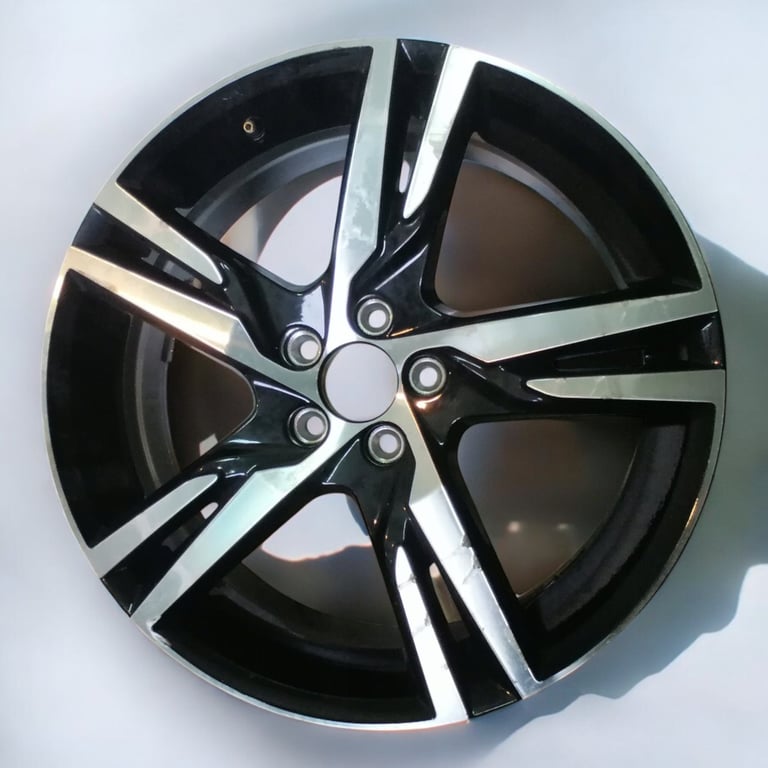 1x Alufelge 19 Zoll 7.5" 5x108 50ET Schwarz 31680356 Volvo Xc60 Rim Wheel
