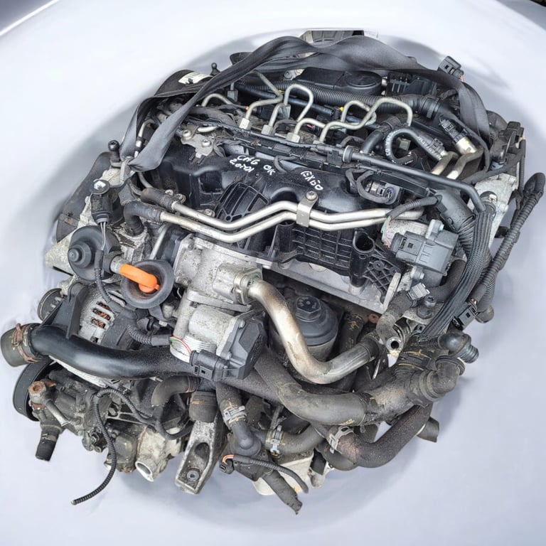 Motor Audi A4 B8 CAGA 2.0 TDI 143PS 105kW 119TKm Diesel Engine Komplett