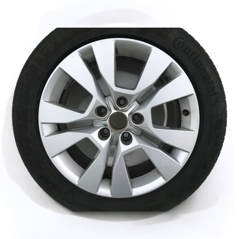 1x Alufelge 17 Zoll 7.0" 5x112 45ET Glanz Graphit 5L0601025L Skoda Yeti