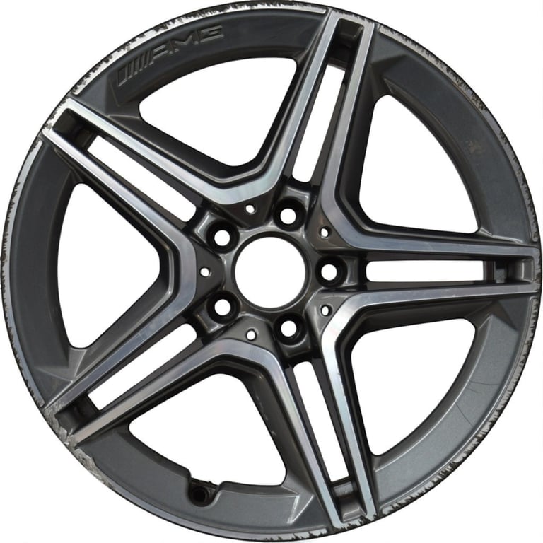 1x Alufelge 18 Zoll 7.5" 5x115 49ET A1774011500 Mercedes-Benz Rim Wheel