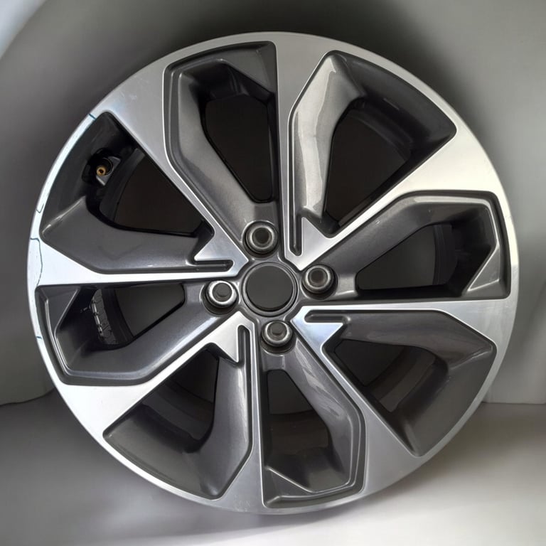 1x Alufelge 17 Zoll 6.5" 4x100 49ET Glanz Graphit 52910-H8500 Kia Stonic Mg