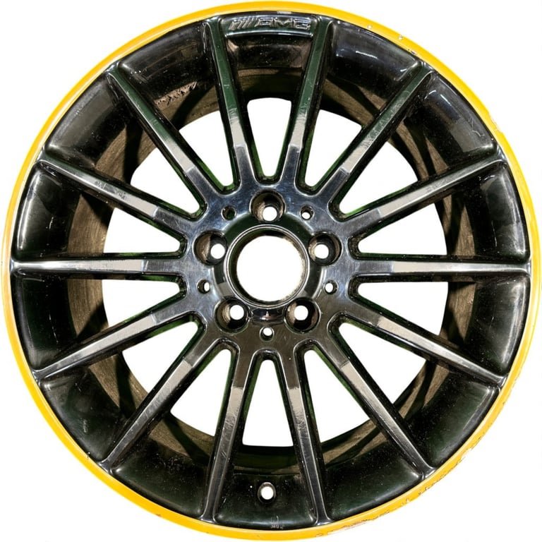 1x Alufelge 18 Zoll 7.5" 5x112 52ET A1764010200 Mercedes-Benz W176 Rim Wheel FEL6114746548ms