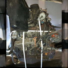 Motor Audi 0438100151 2.3 212TKm Benzin Engine Komplett