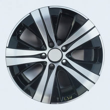 Load image into Gallery viewer, 1x Alufelge 17 Zoll 7.0&quot; 5x112 44,5ET Glanz Schwarz A2064017100 Mercedes-Benz