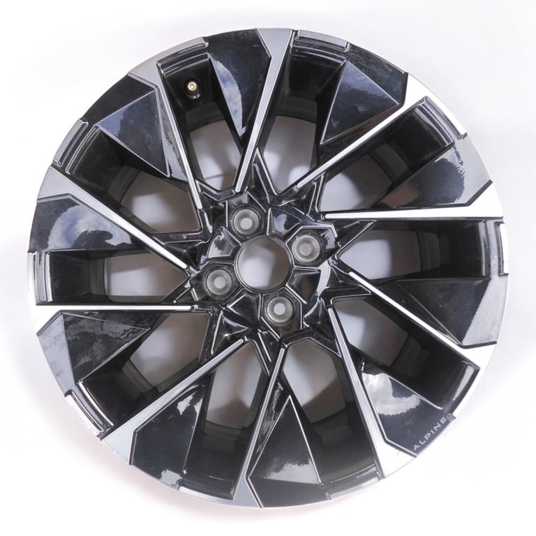 1x Alufelge 17 Zoll 7.0" 4x100 37ET 403000990 Alpine Clio V Rim Wheel FEL5225610952py