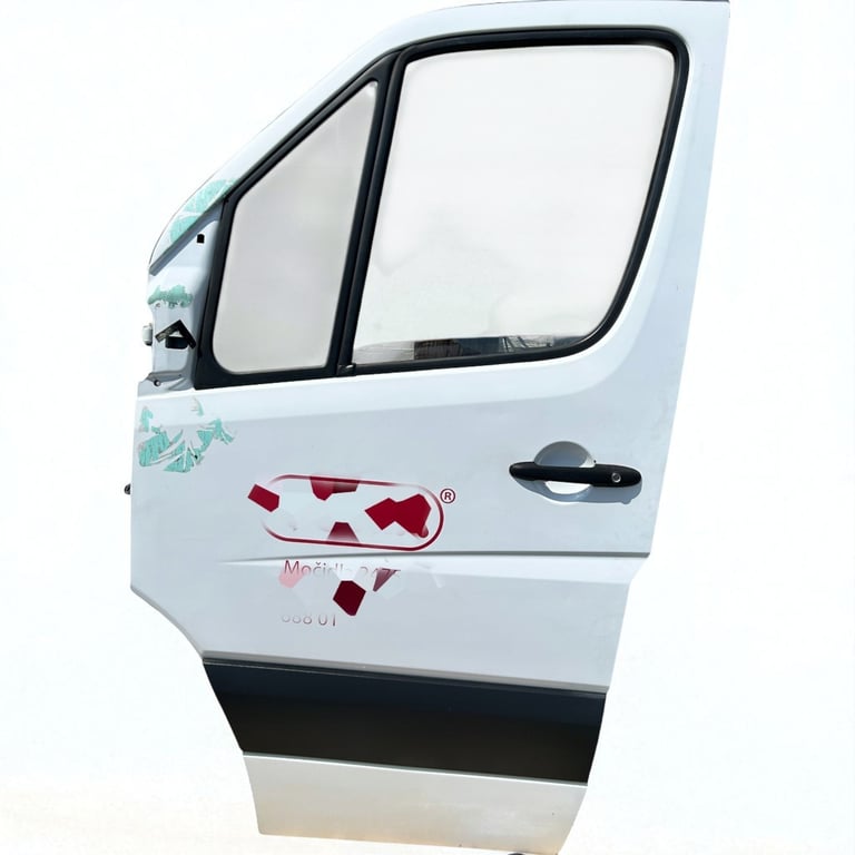 Tür Mercedes-Benz Sprinter 906FL Vorne Links Weiß Door Porta Porte