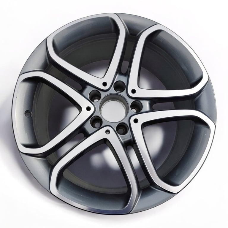 1x Alufelge 18 Zoll 9.5" 5x112 48ET Glanz Graphit A2184012402 Mercedes-Benz Cls FEL2710265313aq