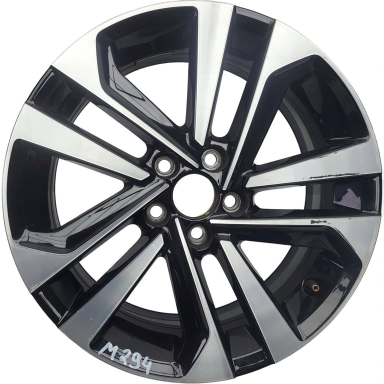 1x Alufelge 16 Zoll 6.0" 5x100 35ET Glanz Schwarz 2GM601025R VW T-Cross FEL5356321703of