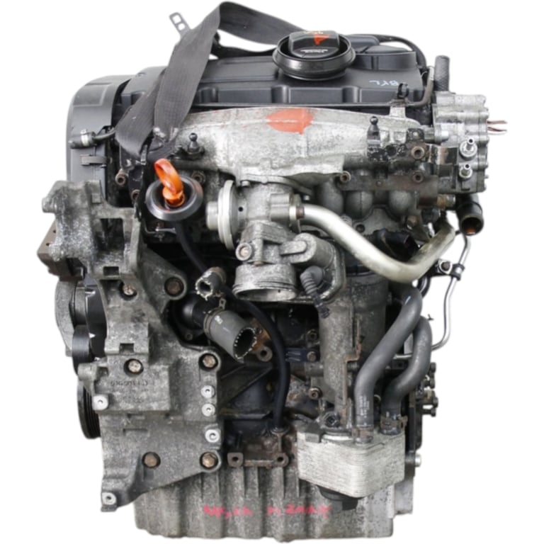 Motor Audi Dodge Jeep VW B6 BKP BYL 2.0 TDI 140PS 103kW 193TKm Diesel Unkomplett