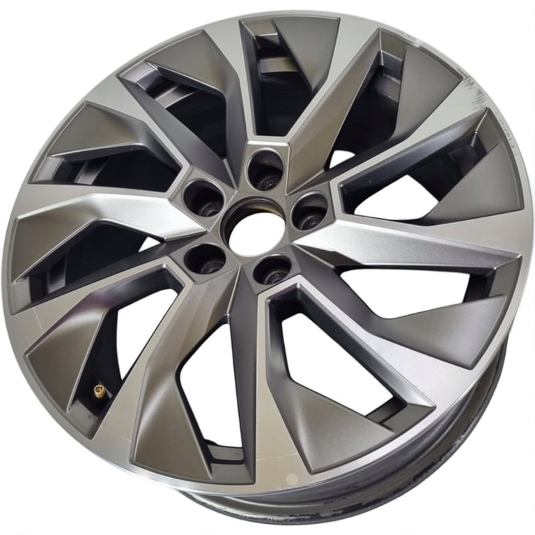 1x Alufelge 16 Zoll 7.0" 5x100 46ET 6V0601025B Skoda Fabia Iii Rim Wheel