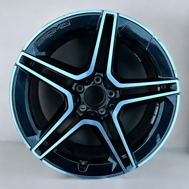 1x Alufelge 19 Zoll 8.0" 5x112 38ET A2534015300 Mercedes-Benz Glc Rim Wheel FEL6942815046bh