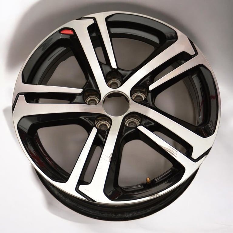 1x Alufelge 16 Zoll 7.0" 5x108 44ET Glanz Peugeot Rim Wheel FEL4096740799he