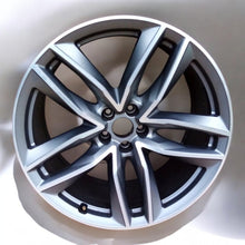 Load image into Gallery viewer, 1x Alufelge 21 Zoll 9.5" 5x112 31ET Glanz Silber 4M0601025 Audi Q7 Rim Wheel FEL6146404258gz