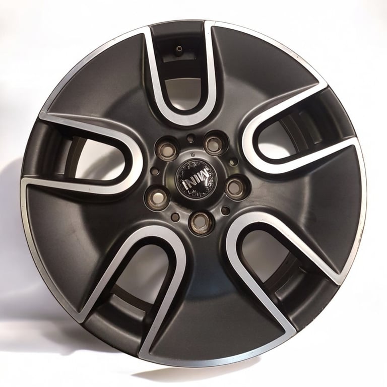 1x Alufelge 17 Zoll 7.0" 5x120 50ET Matt Schwarz 9804373 Mini Countryman R60 R61