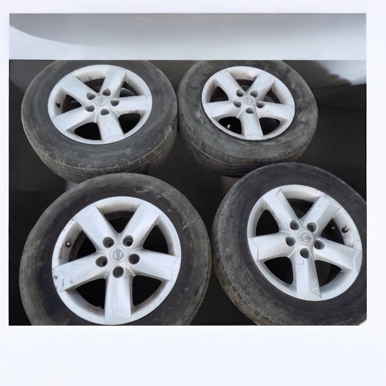 4x Alufelge 16 Zoll 5.5" 5x114.3 Nissan Qashqai J10 Rim Wheel FEL3980963401ha