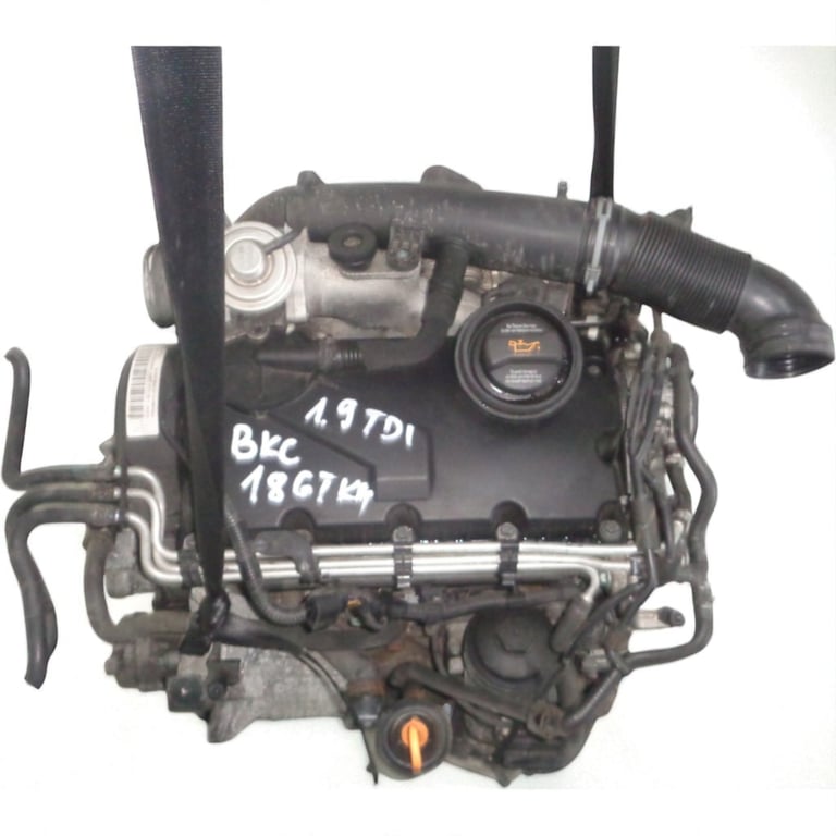 Motor Skoda VW BKC 1.9 TDI 105PS 77kW 186TKm Diesel Engine Komplett