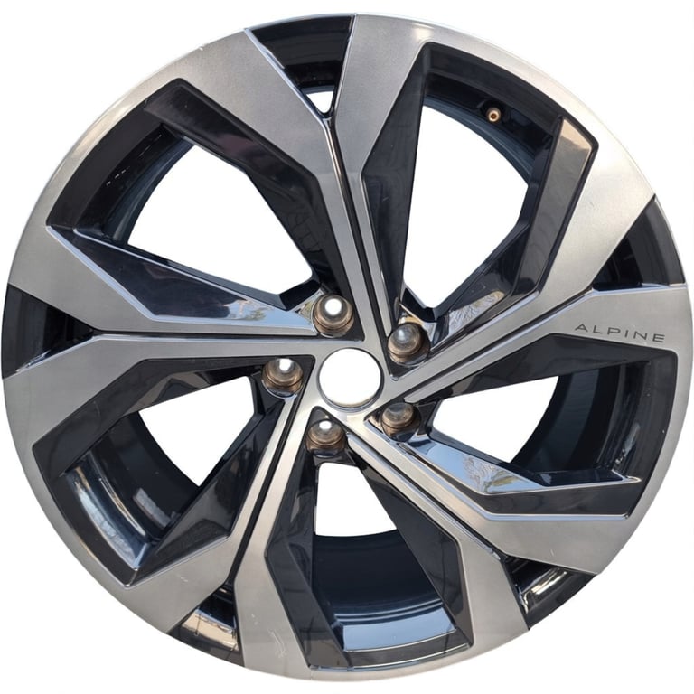 1x Alufelge 20 Zoll 8.0" 5x114.3 403001493R Alpine Rim Wheel FEL2287117653je