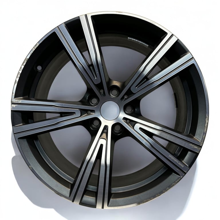 1x Alufelge 19 Zoll 8.0" 5x112 27ET Matt Silber 8089896 BMW 3 G21 G20 Rim Wheel FEL6197680432qk