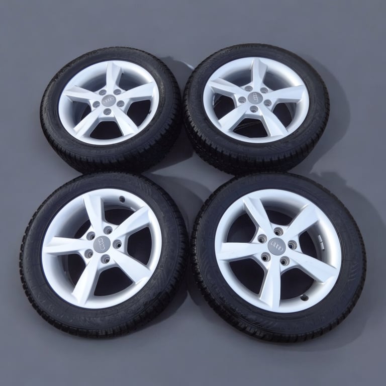 4x Alufelge 16 Zoll 6.0" 5x112 8VO071496 Audi B5 C5 Rim Wheel FEL7272722111oo