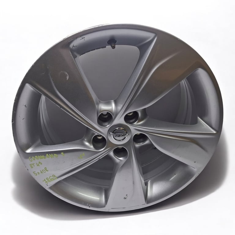 1x Alufelge 18 Zoll 7.5" 5x108 YP0006438 YP00180480 Opel Grandland X Rim Wheel
