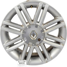 Laden Sie das Bild in den Galerie-Viewer, 1x Alufelge 16 Zoll 6.5&quot; 4x100 43ET Glanz Silber 8200317808 Renault Clio 1 Iii