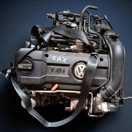 Motor Seat Skoda VW CAX 1.4 TSI 2012 Benzin Engine Komplett