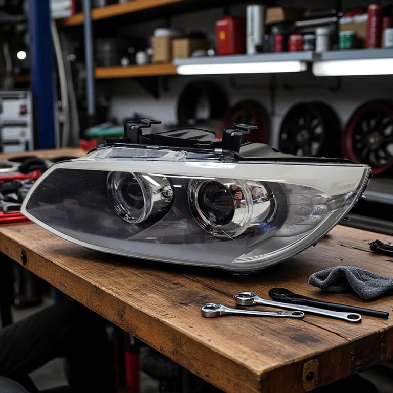 Frontscheinwerfer BMW E92 7273203 Xenon Links Scheinwerfer Headlight SCH9488988142ua