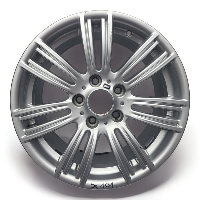 1x Alufelge 17 Zoll 8.0" 5x120 53ET Glanz Silber 7845851 BMW 2 F22 1 F21 F20 FEL2345636678ex