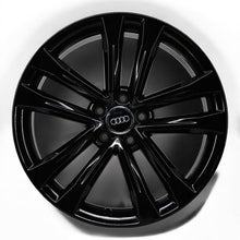Load image into Gallery viewer, 1x Alufelge 19 Zoll 8.5" 5x112 45ET Glanz Schwarz 4G0601025 Audi Rim Wheel FEL3249290594hk