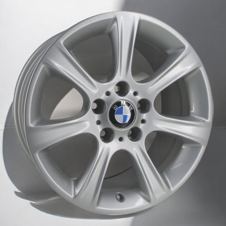 4x Alufelge 17 Zoll 7.5" 5x120 37ET Glanz Silber 6796243 BMW F30 Rim Wheel FEL2860309181tr