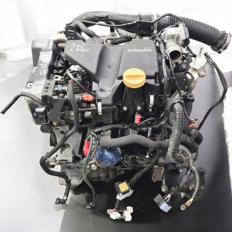 Motor Nissan Qashqai J10 K9K430 K9KD430 1.5 DCI 110PS 81kW Diesel Komplett MOT1352434174bt